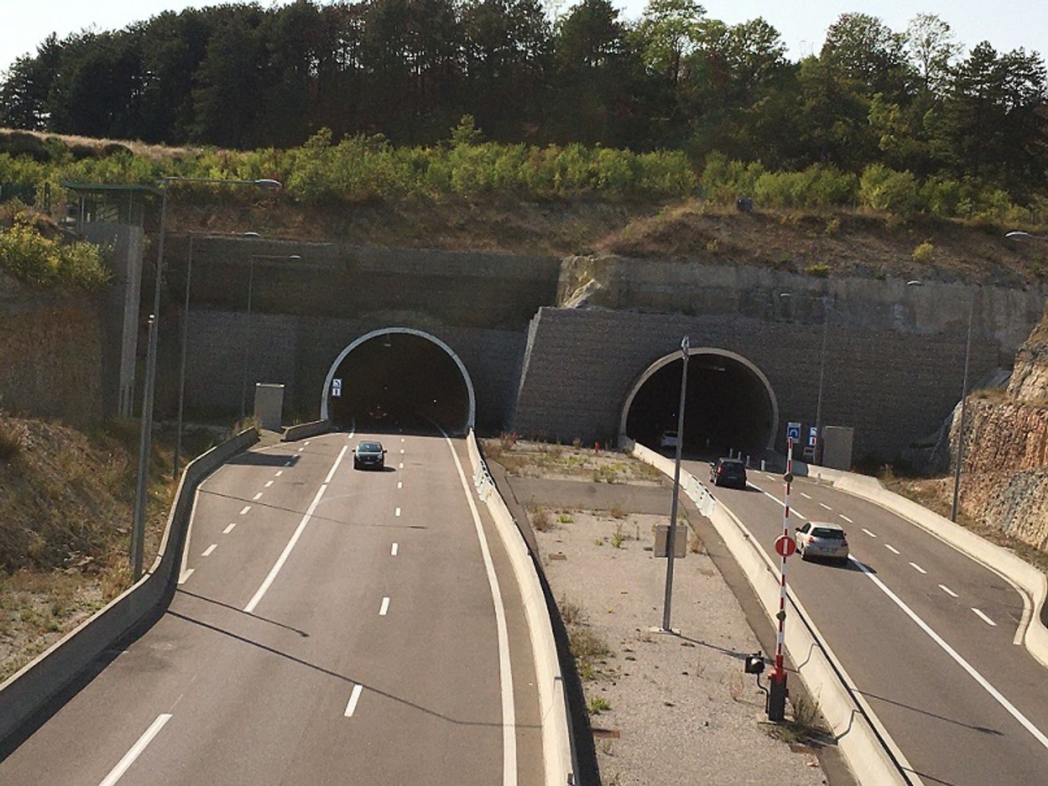 Le tunnel de Talant et la tranchée couverte de Daix seront fermés la nuit la semaine prochaine